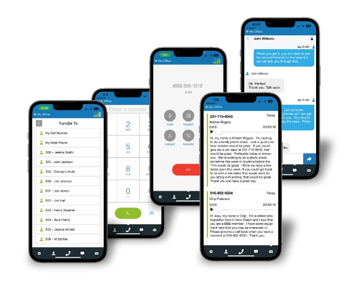 WebFones Mobile Apps on iPhone and Android